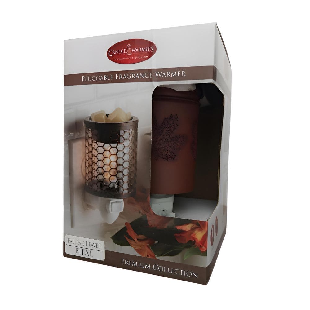 Boîte cadeau officielle de la Lampe murale à parfum électrique Feuilles d'Automne Bordeaux.