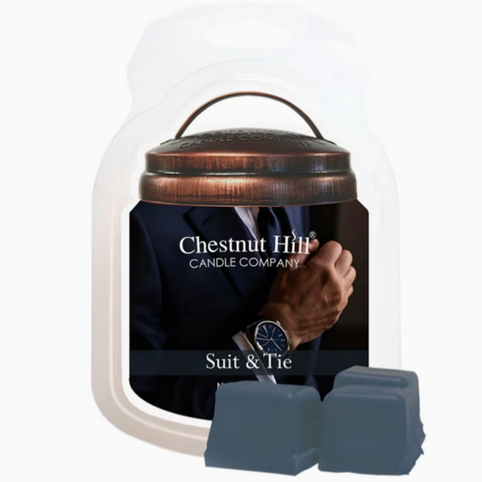 Cire de soja parfumée 99g - Costume & Cravate - Chestnut Hill candle company