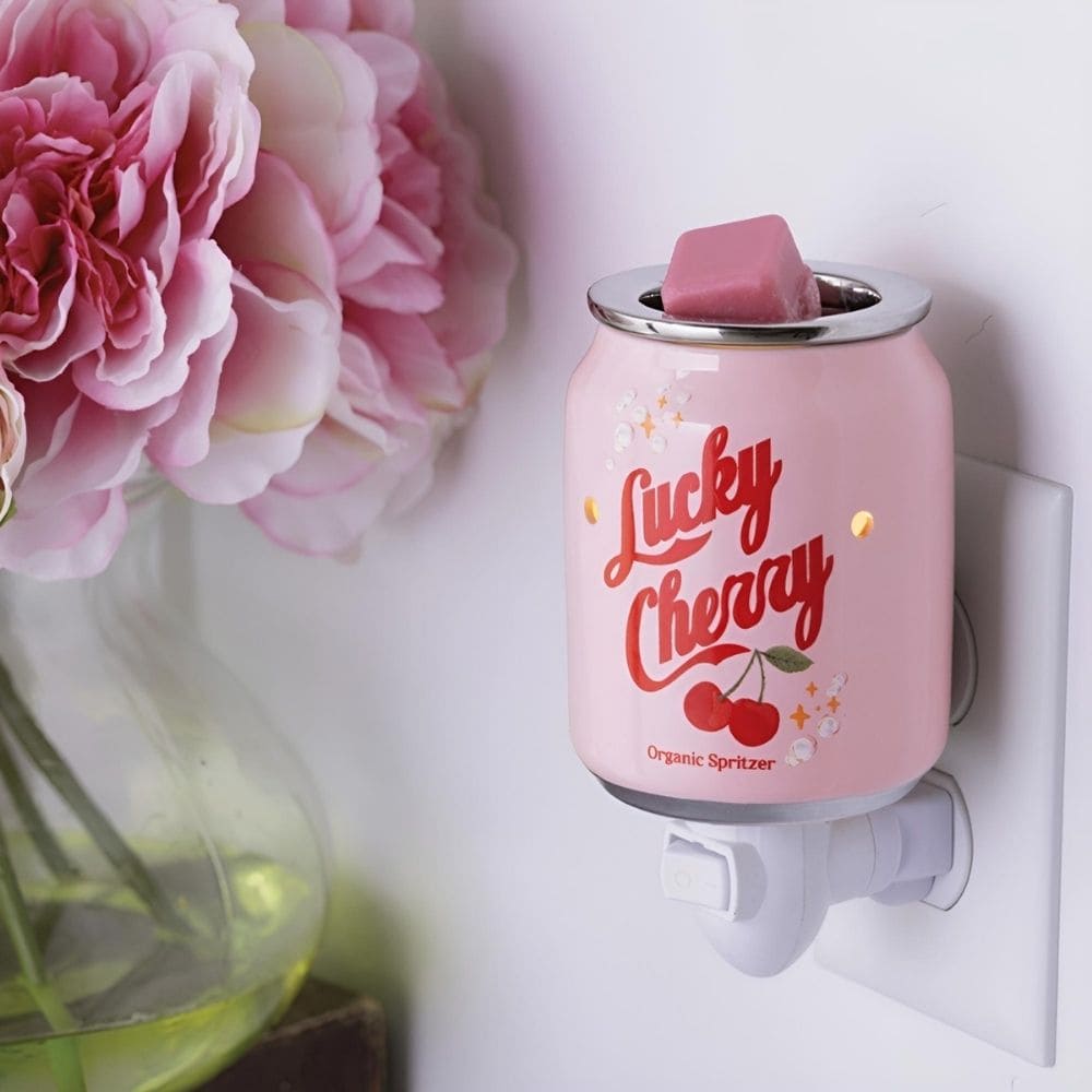 Décoration vintage avec la lampe murale à parfum électrique Lucky Cherry